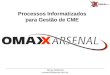 Omax Sistemas comercial@omax.com.br Processos Informatizados para Gestão de CME