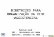 DIRETRIZES PARA ORGANIZAÇÃO DA REDE ASSISTENCIAL Rodrigo Said SAS - Ministério da Saúde Salvador, setembro de 2013