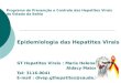 Programa de Preven§£o e Controle das Hepatites Virais do Estado da Bahia Epidemiologia das Hepatites Virais GT Hepatites Virais : Maria Helena Aldacy Matos
