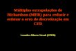 Múltiplas extrapolações de Richardson (MER) para reduzir e estimar o erro de discretização em CFD Leandro Alberto Novak (UFPR)