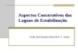 Aspectos Construtivos das Lagoas de Estabilização Profa. Dra Gersina Nobre da R. C. Junior
