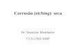 Corrosão (etching) seca Dr. Stanislav Moshkalev CCS-UNICAMP