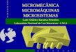 MICROMECÂNICA MICROMÁQUINAS MICROSISTEMAS Luiz Otávio Saraiva Ferreira Laboratório Nacional de Luz Síncrotron - LNLS