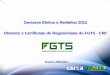 Gestores Eleitos e Reeleitos 2012 Obtendo o Certificado de Regularidade do FGTS - CRF Brasília, 29/01/2013