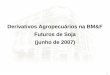 1 Derivativos Agropecuários na BM&F Futuros de Soja (junho de 2007)