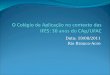 Data: 19/08/2011 Rio Branco-Acre. Breve Histórico Decreto- Lei nº 9053 de 12/03/1946: criação dos Colégios de Aplicação. Deste modo, os CAps fazem parte