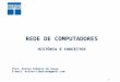 1 REDE DE COMPUTADORES HISTÓRIA E CONCEITOS Prof. Airton Ribeiro de Sousa E-mail: airton.ribeiros@gmail.com SERVIÇO NACIONAL DE APRENDIZAGEM COMERCIAL