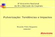 9º Encontro Nacional de RI e Mercado de Capitais Ricardo Pinto Nogueira 18/06/2007 Pulverização: Tendências e Impactos