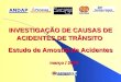 Março / 2002 INVESTIGAÇÃO DE CAUSAS DE ACIDENTES DE TRÂNSITO Estudo de Amostra de Acidentes