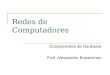 Redes de Computadores Componentes de Hardware Prof. Alessandro Brawerman