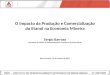 O Impacto da Produção e Comercialização do Etanol na Economia Mineira Sergio Barroso Secretário de Estado de Desenvolvimento Econômico de Minas Gerais