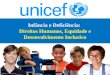Infância e Deficiência: Direitos Humanos, Equidade e Desenvolvimento Inclusivo