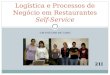 UM ESTUDO DE CASO Logística e Processos de Negócio em Restaurantes Self-Service 21I