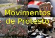 Movimentos de Protesto. Primavera Árabe 