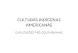 CULTURAS INDÍGENAS AMERICANAS CIVILIZAÇÕES PRÉ-COLOMBIANAS