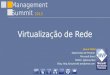 Management Summit 2013 Virtualização de Rede Josué Vidal Especialista de Produto Microsoft Brasil Twitter: @josuevidall Blog: 