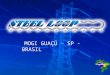MOGI GUAÇÚ - SP - BRASIL A EMPRESA A STEEL LOOP foi fundada no Brasil em 1995 e é o primeiro fabricante/desenvolvedor com tecnologia exclusivamente brasileira