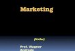 Marketing (Kotler) Prof. Wagner Andrade. Definição de Marketing Marketing é um processo social por meio do qual pessoas e grupos de pessoas obtêm aquilo