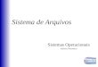 Sistema de Arquivos Sistemas Operacionais Adriana Vettorazzo