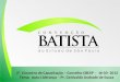 2º. Encontro de Capacitação – Conselho CBESP - 16-03- 2012 Tema: Auto Liderança - Pr. Genivaldo Andrade de Souza