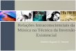 Relações Intraconscienciais da Música na Técnica da Inversão Existencial Antônio Augusto G. Amaral