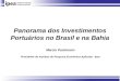 Panorama dos Investimentos Portuários no Brasil e na Bahia Marcio Pochmann Presidente do Instituto de Pesquisa Econômica Aplicada - Ipea