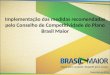 Implementação das medidas recomendadas pelo Conselho de Competitividade do Plano Brasil Maior Dezembro de 2012