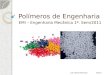 Polímeros de Engenharia EMI – Engenharia Mecânica 1º. Sem/2011 Luis Carlos Resnauer 2011/1