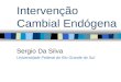 Intervenção Cambial Endógena Sergio Da Silva Universidade Federal do Rio Grande do Sul