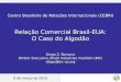 Centro Brasileiro de Relações Internacionais (CEBRI) Relação Comercial Brasil-EUA: O Caso do Algodão Diego Z. Bonomo Diretor Executivo, Brazil Industries