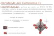 Introdução aos Compostos de Coordenação Complexos são compostos químicos que contém um ÁTOMO OU ÍON CENTRAL, em torno do qual existem ÁTOMOS DOADORES DE