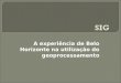 A experiência de Belo Horizonte na utilização do geoprocessamento