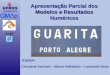 Apresentação Parcial dos Modelos e Resultados Numéricos Equipe: Crissiane Ancines – Mauro Rebelatto – Leonardo Hoss