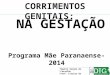 CORRIMENTOS GENITAIS: NA GESTAÇÃO Programa Mãe Paranaense-2014 Newton Sergio de Carvalho Prof. Titular de Ginecologia DTG - UFPR