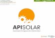 Estoril - 21 de Setembro de 2009. Criada em 1998, a APISOLAR - Associação Portuguesa da Indústria Solar, tem como objectivo principal assumir a defesa