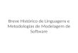 Breve Histórico de Linguagens e Metodologias de Modelagem de Software