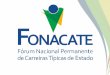 O FONACATE é uma associação civil, legitimada para representar em conjunto as Carreiras Típicas, que desenvolvem atividades essenciais, exclusivas e imprescindíveis