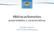 Hidrocarbonetos propriedades e características Disciplina: Química Profª Fernanda Wiltemburg