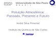 Poluição Atmosférica: Passado, Presente e Futuro André Silva Pimentel Instituto de Química de São Carlos