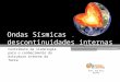 Ondas Sísmicas e descontinuidades internas Contributo da sismologia para o conhecimento da estrutura interna da Terra Prof. Ana Rita Rainho