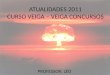 ATUALIDADES 2011 CURSO VEIGA – VEIGA CONCURSOS PROFESSOR: LÉO