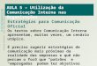 Conteúdo elaborado pelo Prof. Alexandre Barbosa –   AULA 5 – Utilização da Comunicação Interna nas