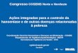 Ações integradas para o controle da hanseníase e de outras doenças relacionadas à pobreza Coordenação Geral de Hanseníase e Doenças em Eliminação - CGHDE
