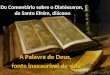 Do Comentário sobre o Diatéssaron, de Santo Efrém, diácono A Palavra de Deus, fonte inexaurível de vida