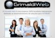 A Grimaldi Web é uma empresa 100% brasileira inteiramente dedicada ao desenvolvimento de soluções para INTERNET