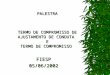PALESTRA TERMO DE COMPROMISSO DE AJUSTAMENTO DE CONDUTA E TERMO DE COMPROMISSO FIESP 05/06/2002