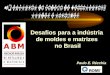 Desafios para a indústria de moldes e matrizes no Brasil Paulo E. Récchia