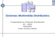 Sistemas Multimédia Distribuídos Computação em Sistemas Distribuídos IST – MEIC 2002/2003 Pedro António M5157