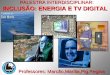 PALESTRA INTERDISCIPLINAR: Professores: Marcão,Marília,Pig,Regina INCLUSÃO: ENERGIA E TV DIGITAL
