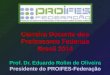 Carreira Docente dos Professores Federais Brasil 2014 Prof. Dr. Eduardo Rolim de Oliveira Presidente do PROIFES-Federação